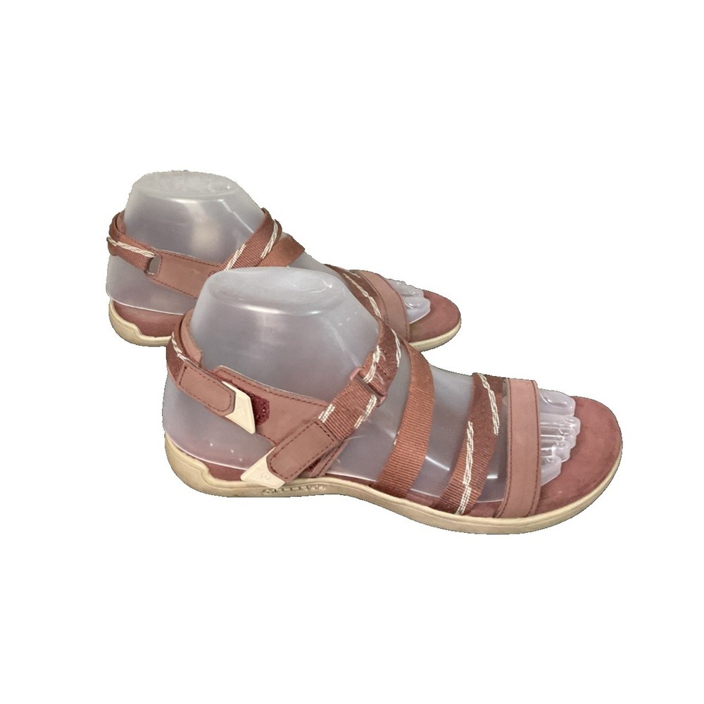 Merrell Backstrap Sandal Burlwood Marron J003282 Walking Shoe Sz 6